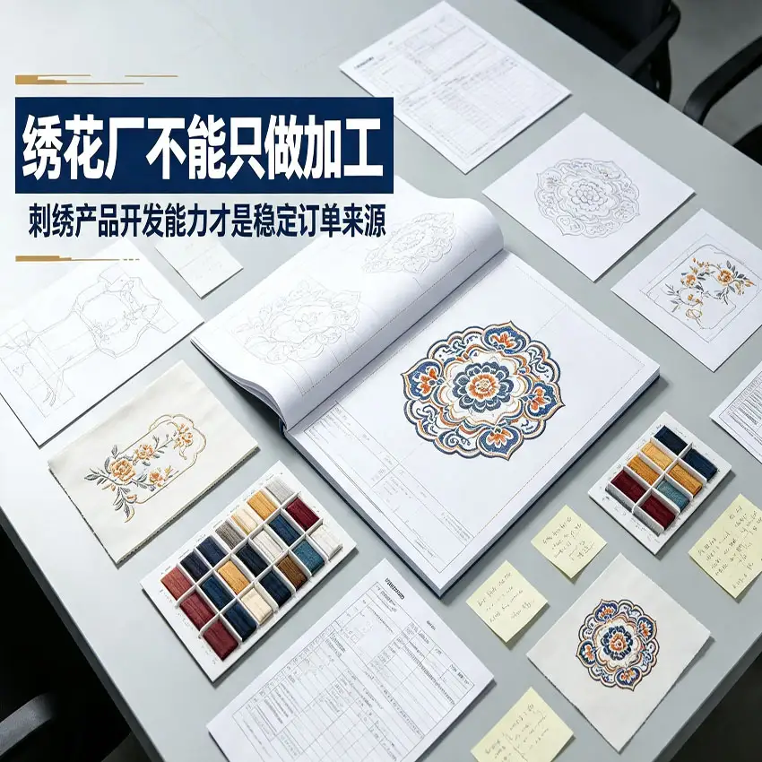 绣花厂不能只做加工：2026 年刺绣产品开发能力才是稳定订单来源