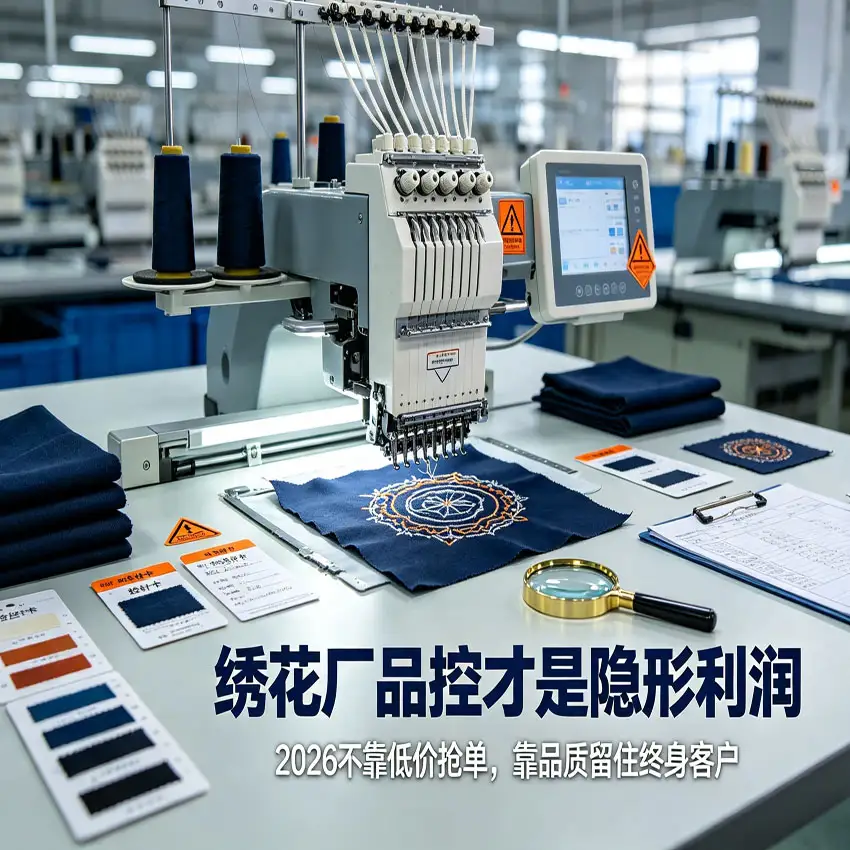绣花厂品控才是隐形利润：2026不靠低价抢单，靠品质留住终身客户